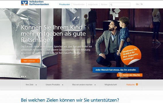 Offizielle Webseite der VR-Banken