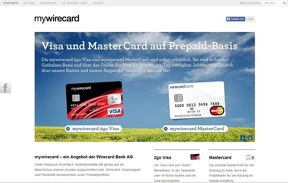 Visa Prepaid Tankstelle