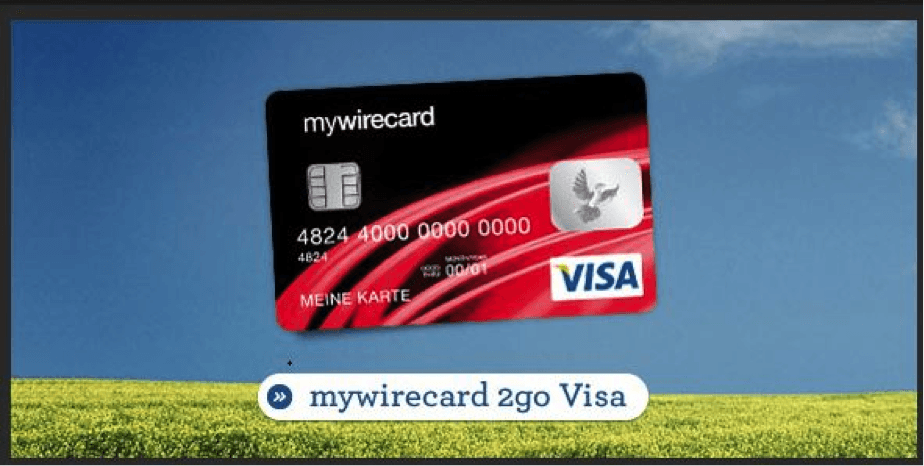Die mywirecard 2Go von Visa ist eine praktische Kreditkarte