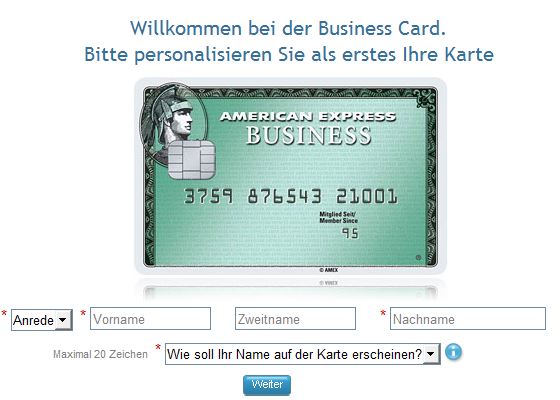 Die American Express Business beantragen: Einfach und schnell 