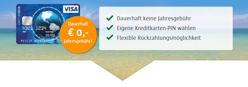 Die ICS Visa World Card: Empfehlenswerte Karte ohne Girokonto 