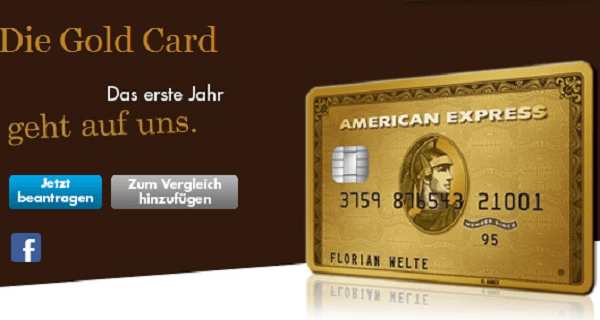 Gold Card von American Express