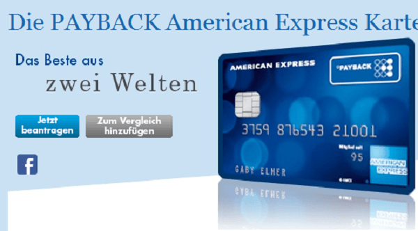 Die PAYBACK American Express Karte