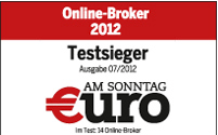 comdirect visa karte-euro am sonntag online-broker 2012