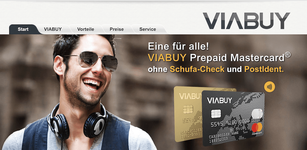 VIABUY Prepaid Kreditkarte
