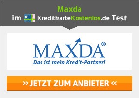 Maxda Mastercard Gold Kreditkarte