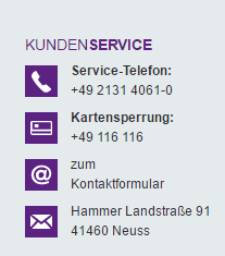 Bank11direkt Kundenservice