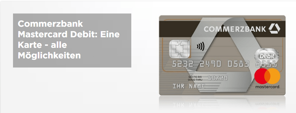 commerzbank mastercard debit